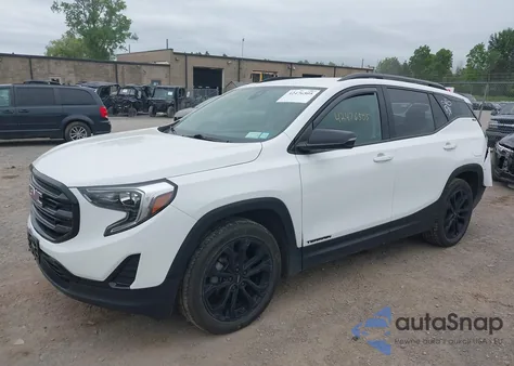 2020 GMC Terrain Fwd Sle from USA, damaged, VIN 3GKALMEV4LL204321